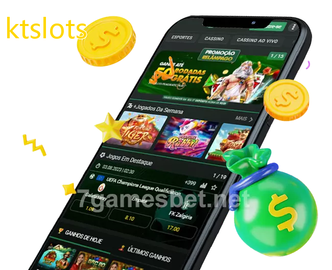 Baixe o aplicativo ktslots para jogar a qualquer momento